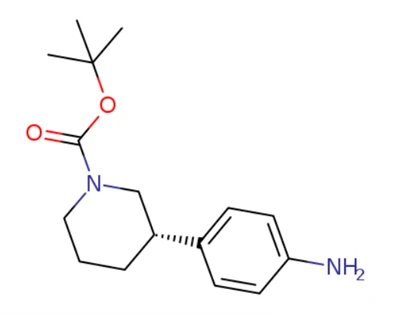 (S) -terrt-butil 3- (4-aminofenil) piperidin-1-karboksilat (CAS: 1171197-20-8)
